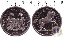 Продать Монеты Сьерра-Леоне 1 леоне 2002 Медно-никель