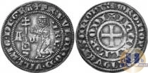 Продать Монеты Мальтийский орден 1 лира 1305 Серебро