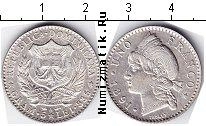 Продать Монеты Доминиканская республика 1 франк 1891 Серебро