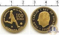 Продать Монеты Испания 100 евро 2003 Золото