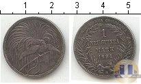 Продать Монеты Новая Гвинея 1 марка 1894 Серебро