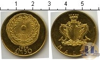 Продать Монеты Мальта 50 фунтов 1974 Золото
