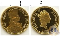 Продать Монеты Олдерни 1 фунт 2005 Золото