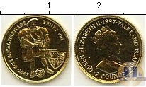 Продать Монеты Фолклендские острова 2 фунта 1997 Золото