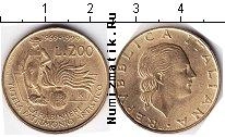 Продать Монеты Италия 200 лир 1999 
