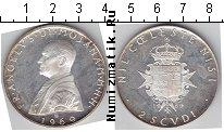 Продать Монеты Мальтийский орден 2 скуди 1969 Серебро
