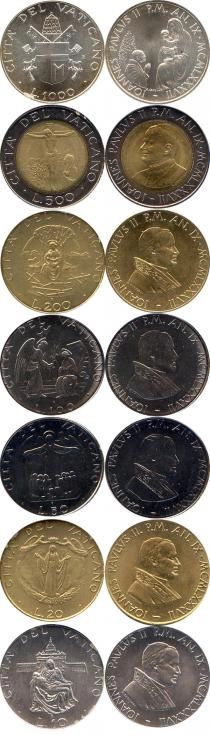 Продать Подарочные монеты Ватикан Anno IX 1987 1987 