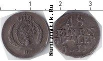 Продать Монеты Саксония 1/48 талера 1813 Серебро