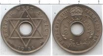 Продать Монеты Западная Африка 1/2 пенни 1936 Медно-никель