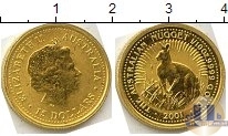 Продать Монеты Австралия 15 долларов 2001 Золото