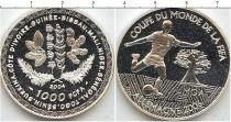 Продать Монеты КФА 1000 франков 2004 Серебро