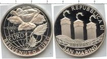 Продать Монеты Сан-Марино 10 евро 2002 Серебро