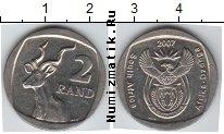 Продать Монеты ЮАР 2 ранда 2005 Медно-никель