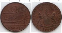 Продать Монеты Индия 20 кэш 1803 Медь