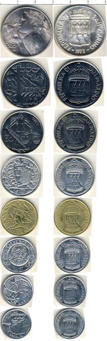 Продать Наборы монет Сан-Марино Сан-Марино 1973 1973 