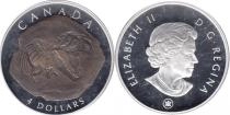 Продать Подарочные монеты Канада Палеонтология 2010 Серебро