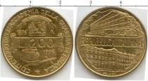 Продать Монеты Сан-Марино 200 лир 1996 