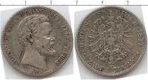 Продать Монеты Рейсс 2 марки 1877 Серебро
