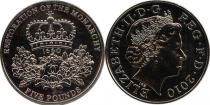 Продать Подарочные монеты Великобритания Восстановление монархии 2010 Медно-никель