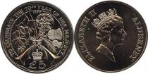 Продать Подарочные монеты Олдерни Юбилей королевы 1996 Медно-никель