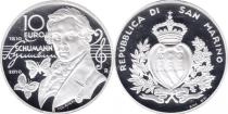 Продать Подарочные монеты Сан-Марино 200- летие со дня рождения Роберта Шумана 2010 Серебро