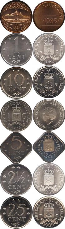 Продать Подарочные монеты Антильские острова Выпуск 1983 года 1983 