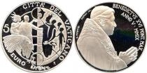 Продать Подарочные монеты Ватикан Международный день мира 2009 Серебро