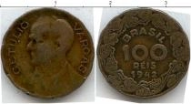 Продать Монеты Бразилия 100 рейс 1942 