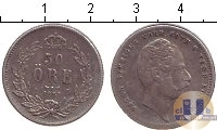 Продать Монеты Швеция 50 эре 1857 Серебро