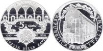 Продать Подарочные монеты Италия 700-летие Святой Кьяры 2010 Серебро