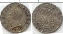 Продать Монеты Гаити 25 сантим 1830 Серебро