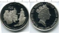 Продать Монеты Виргинские острова 25 долларов 1992 Серебро
