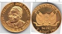 Продать Монеты Нигер 50 франков 1960 Золото