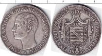 Продать Монеты Саксен-Веймар-Эйзенах 1 талер 1858 Серебро