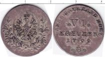 Продать Монеты Пруссия 6 крейцеров 1799 Серебро