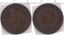 Продать Монеты Франция 10 сантим 1871 Медь
