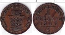 Продать Монеты Шварцбург-Рудольфштадт 1 грош 1812 Медь