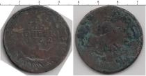 Продать Монеты 1762 – 1762 Петр III Федорович 4 копейки 1762 Медь