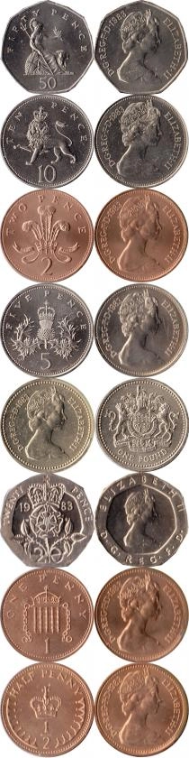 Продать Подарочные монеты Великобритания Выпуск 1983 года 1983 