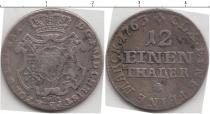 Продать Монеты Саксония 1/12 талера 1763 Серебро