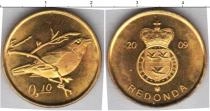 Продать Монеты Редонда 10 центов 2009 Медь