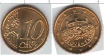 Продать Монеты Словения 10 евроцентов 2009 Медно-никель