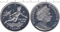 Продать Монеты Гибралтар 1 крона 2002 Серебро