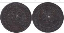 Продать Монеты Мозамбик 20 рейс 1820 Медь