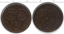 Продать Монеты Норвегия 50 эре 1985 Медно-никель