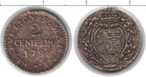 Продать Монеты Сан-Марино 2 сентесимо 1798 Серебро