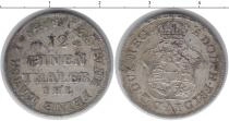 Продать Монеты Мекленбург-Стрелитц 1/12 талера 1764 Серебро