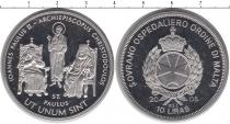 Продать Монеты Мальтийский орден 10 лир 2005 