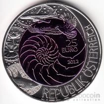 Продать Монеты Австрия 25 евро 2012 Биметалл