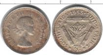 Продать Монеты Южная Африка 3 пенса 1953 Серебро